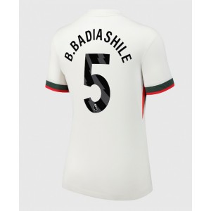 Fotbalové Dres Chelsea Benoit Badiashile #5 Dámské Venkovní Oblečení 2025-26 Krátký Rukáv